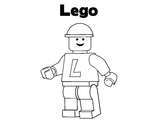 Лего человечек рабочий