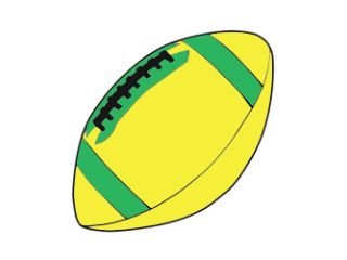 Мяч для игры в регби 