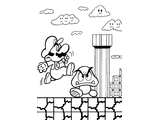 Супер Марио и злой гриб