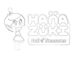 Раскраска Ханазуки логотип