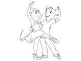 Ангелина и Марко танцует