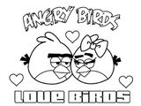 Angry Birds влюбленная пара