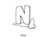Английская буква N