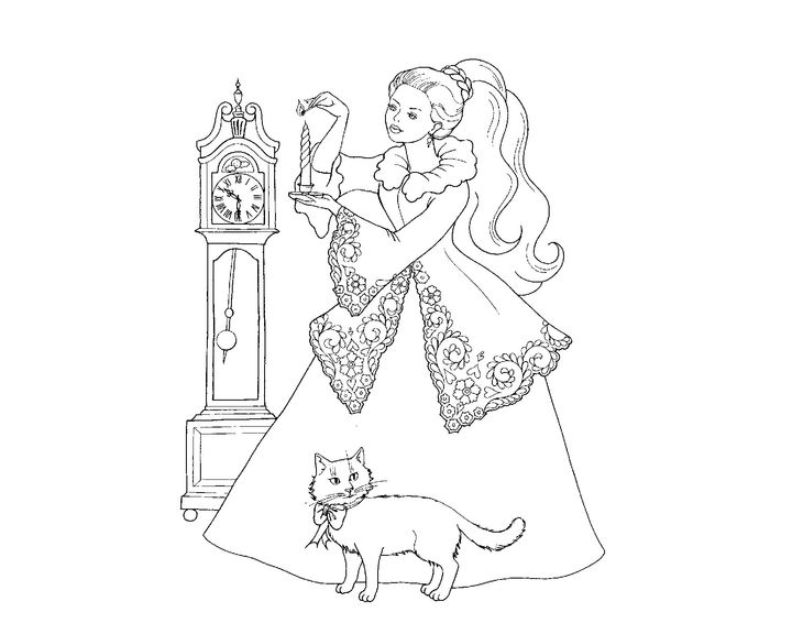 Принцесса и часы
