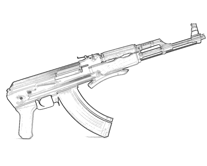 АК-47 без приклада