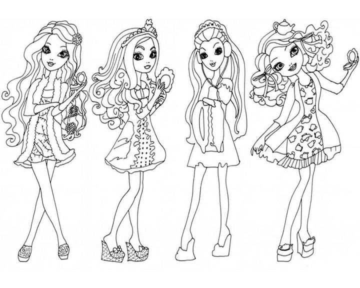 Девушки Ever After High
