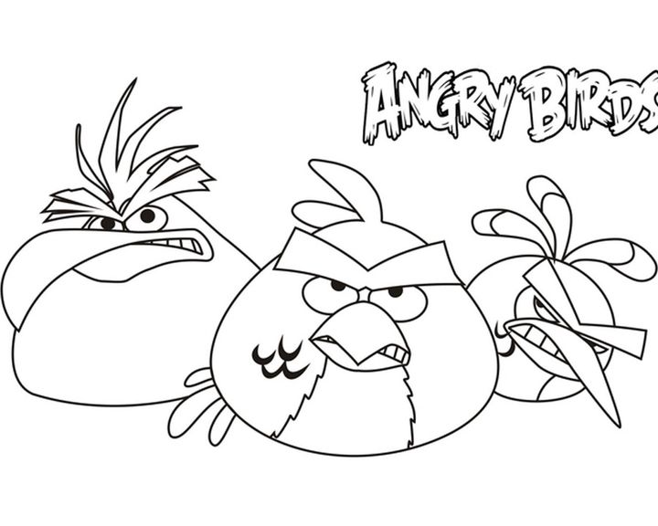 Angry Birds злые