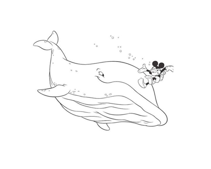 Микки Маус и кит