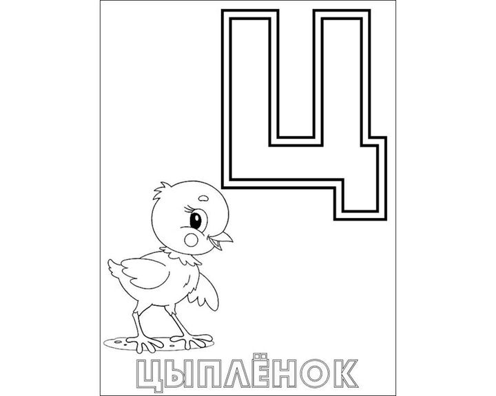 Буква русского алфавита Ц