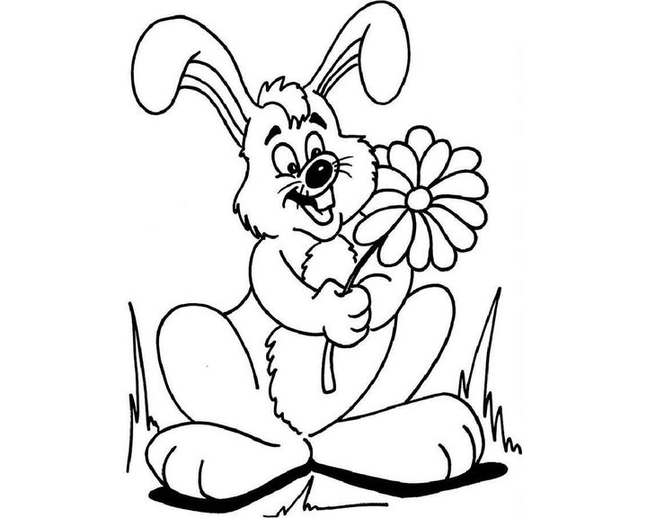 Кролик из мультфильма