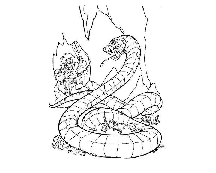 Червеобразная змея