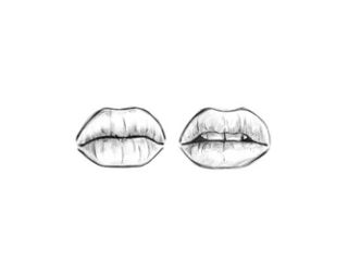 женские губы 